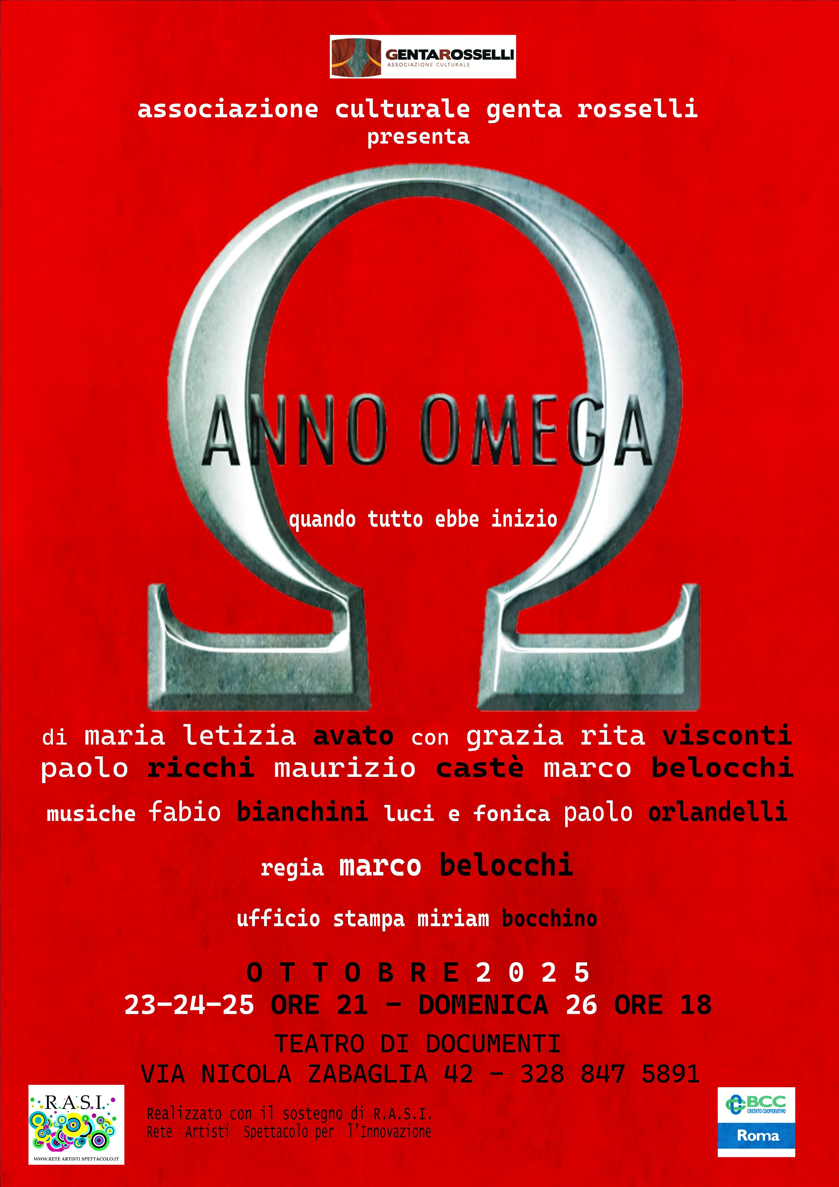 Locandina Anno omega