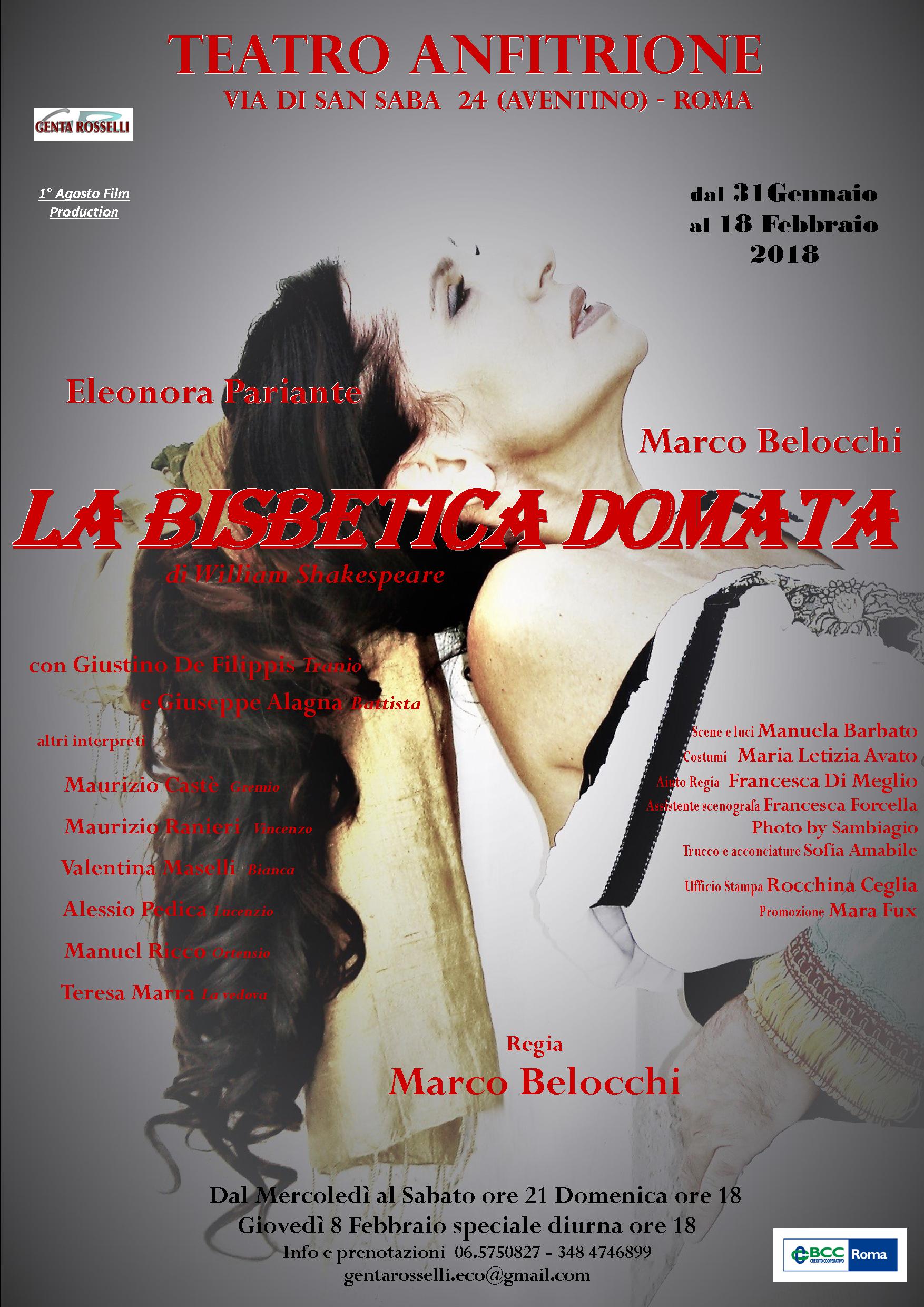 Locandina La bisbetica domata