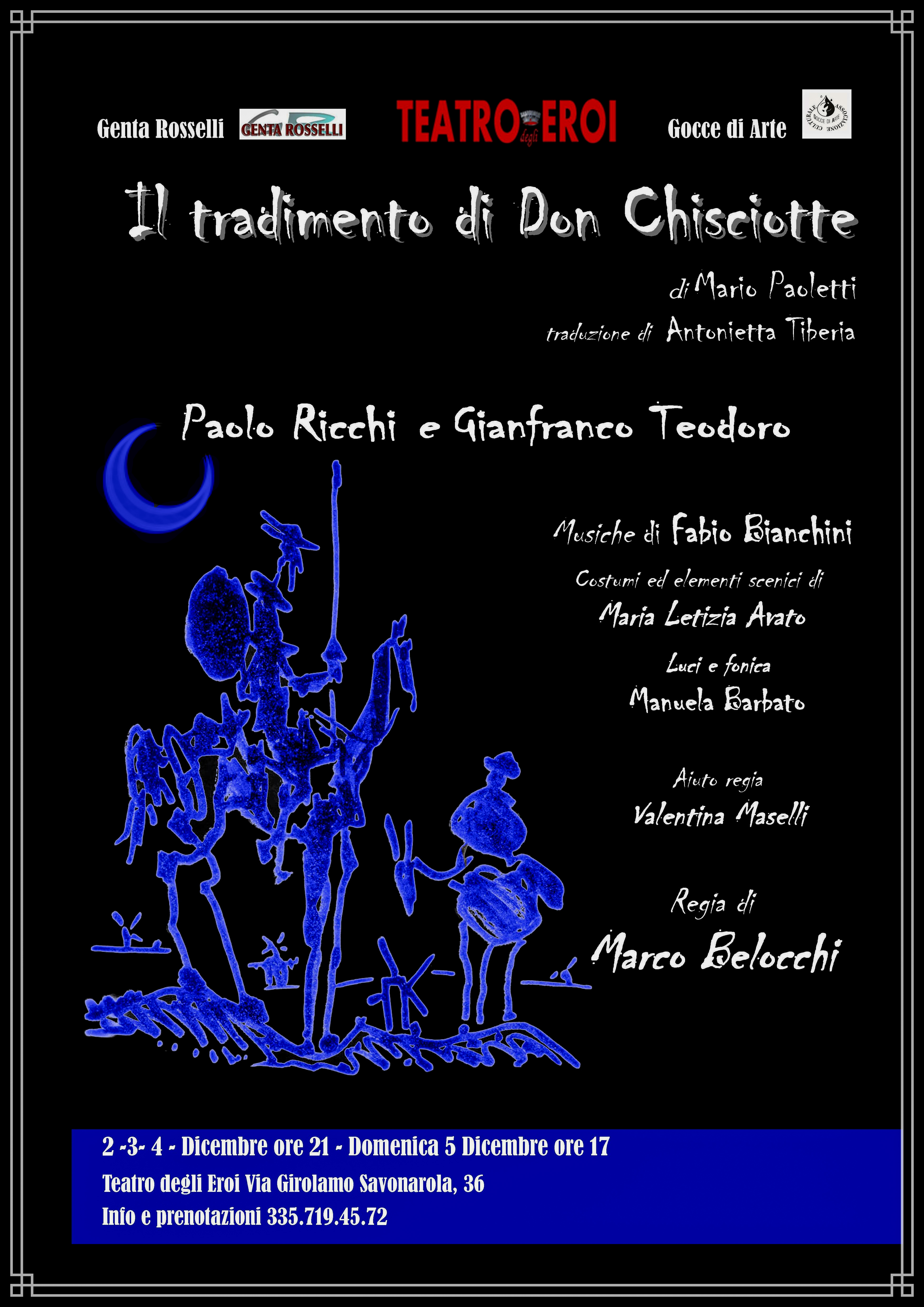 Locandina Il tradimento di Don Chisciotte