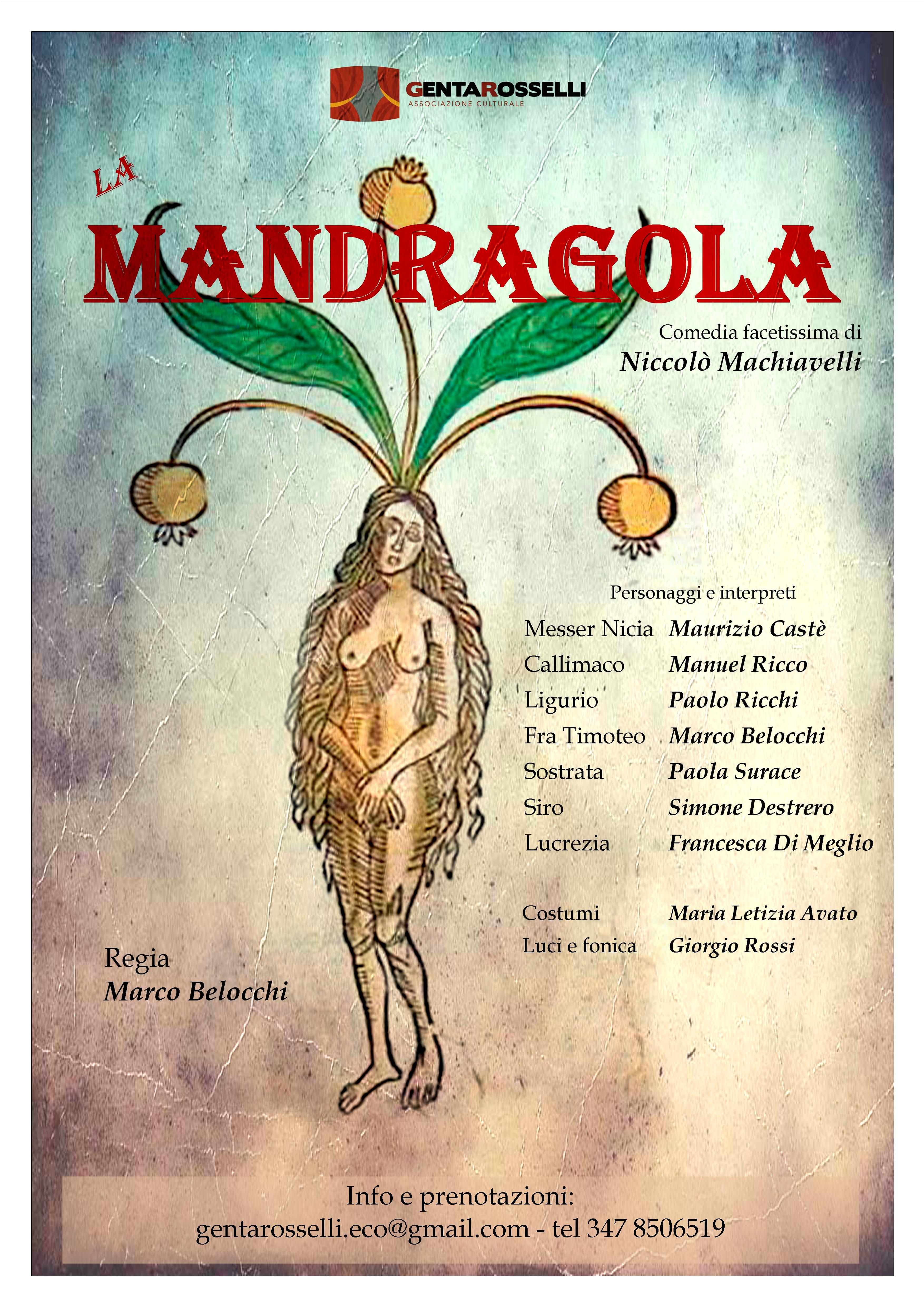 Locandina La Mandragola