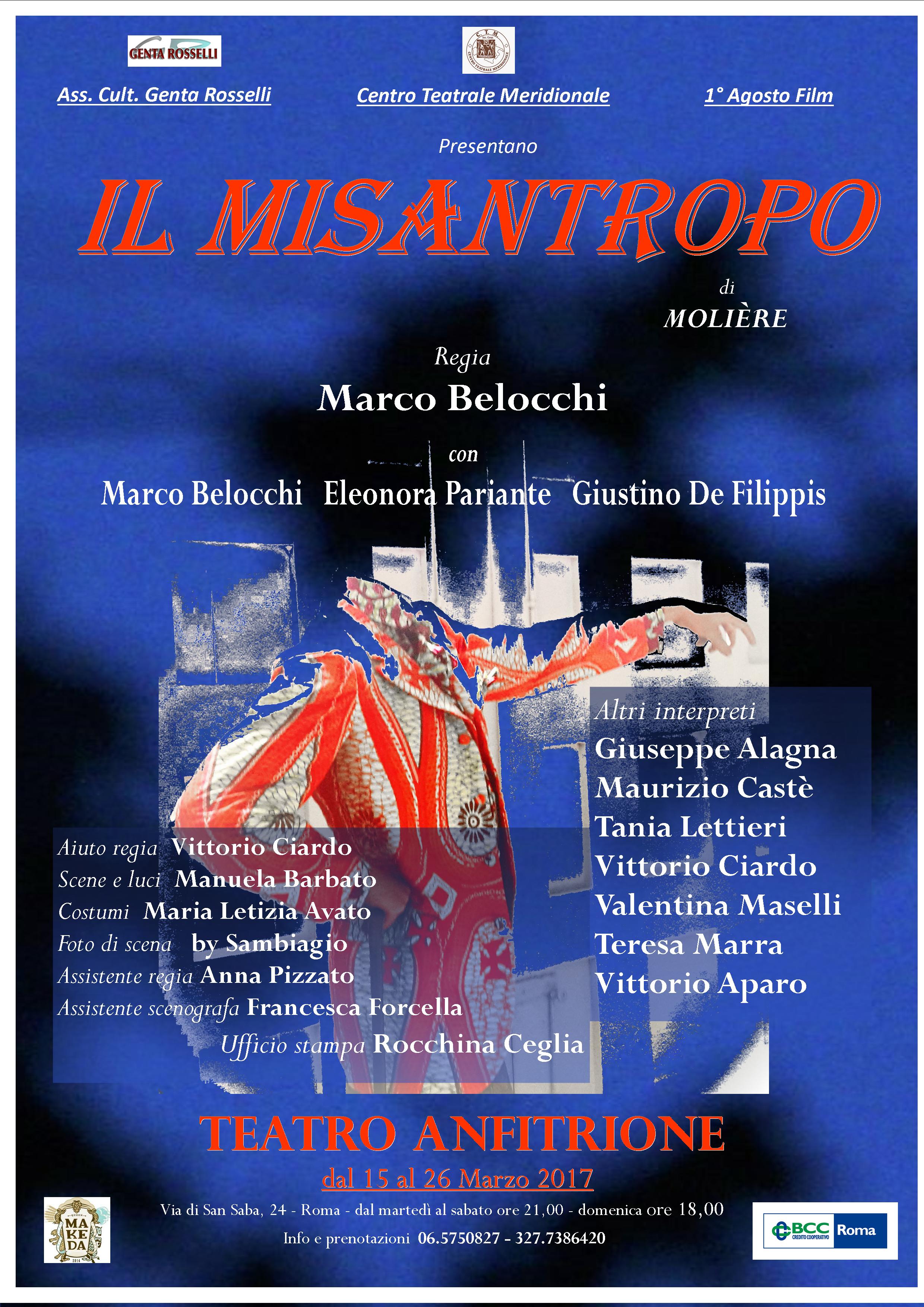 Locandina Il misantropo